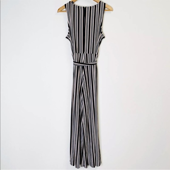 DuJour Striped Wide Leg Crop Jumpsuit - Picture 8 of 8